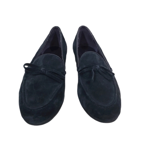 VanELI Navy Blue Suede Moccasin Loafers EUC - Picture 3 of 8